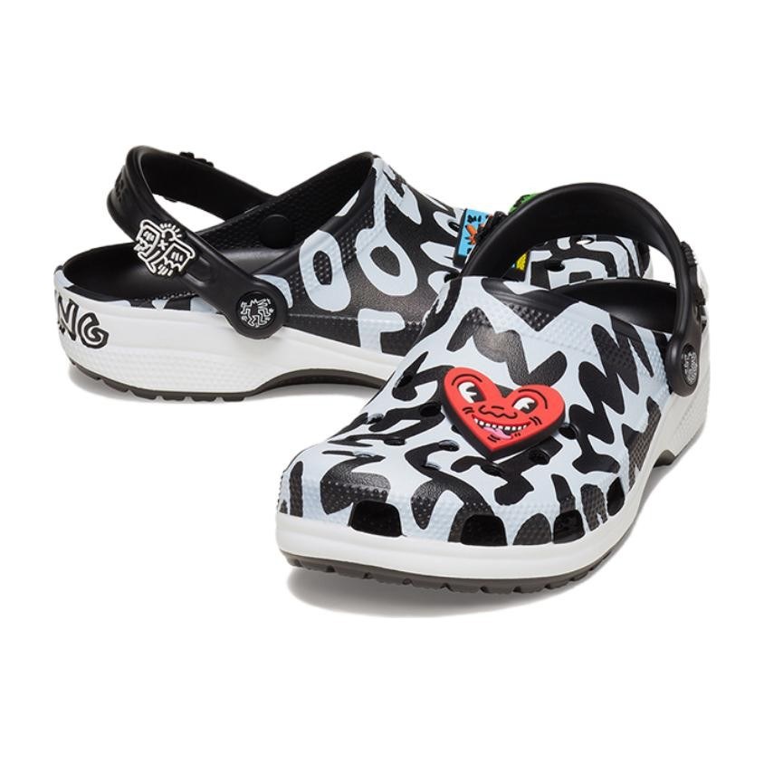 Artestar x Crocs Classic Clog Black White