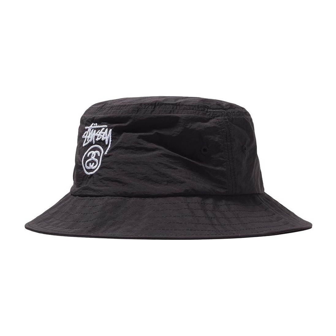 Stussy Crushable Bucket Hat Black