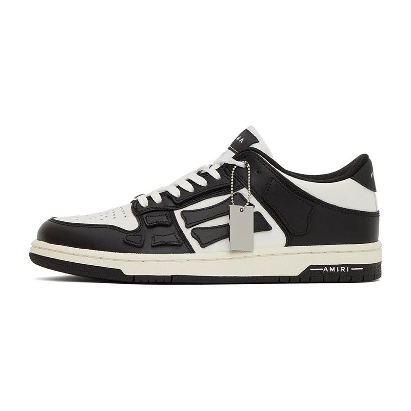 AMIRI Bone Runner Black White