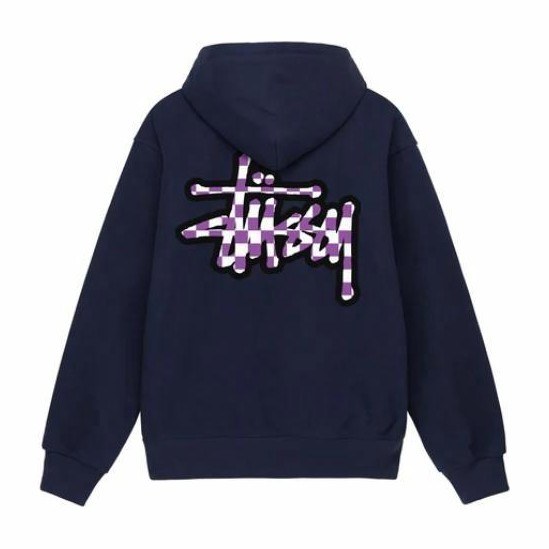 Stussy Checker Stock Hoodie