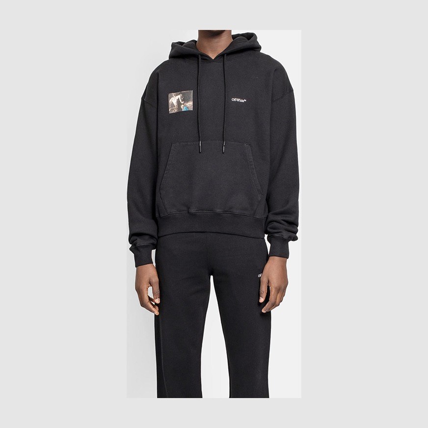 OFF-WHITE FW20 Caravaggio Hoodie Black