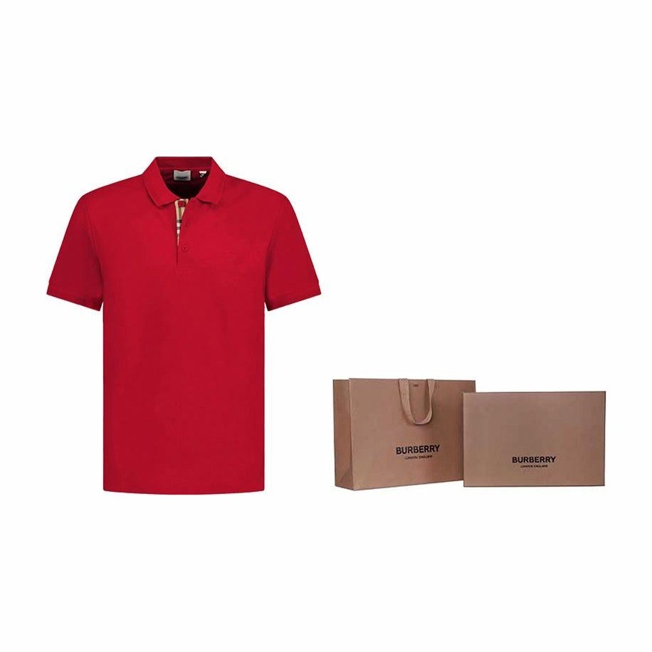 Burberry Polo Shirt Red