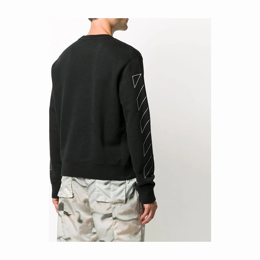 Off-White Logo Pullover Black