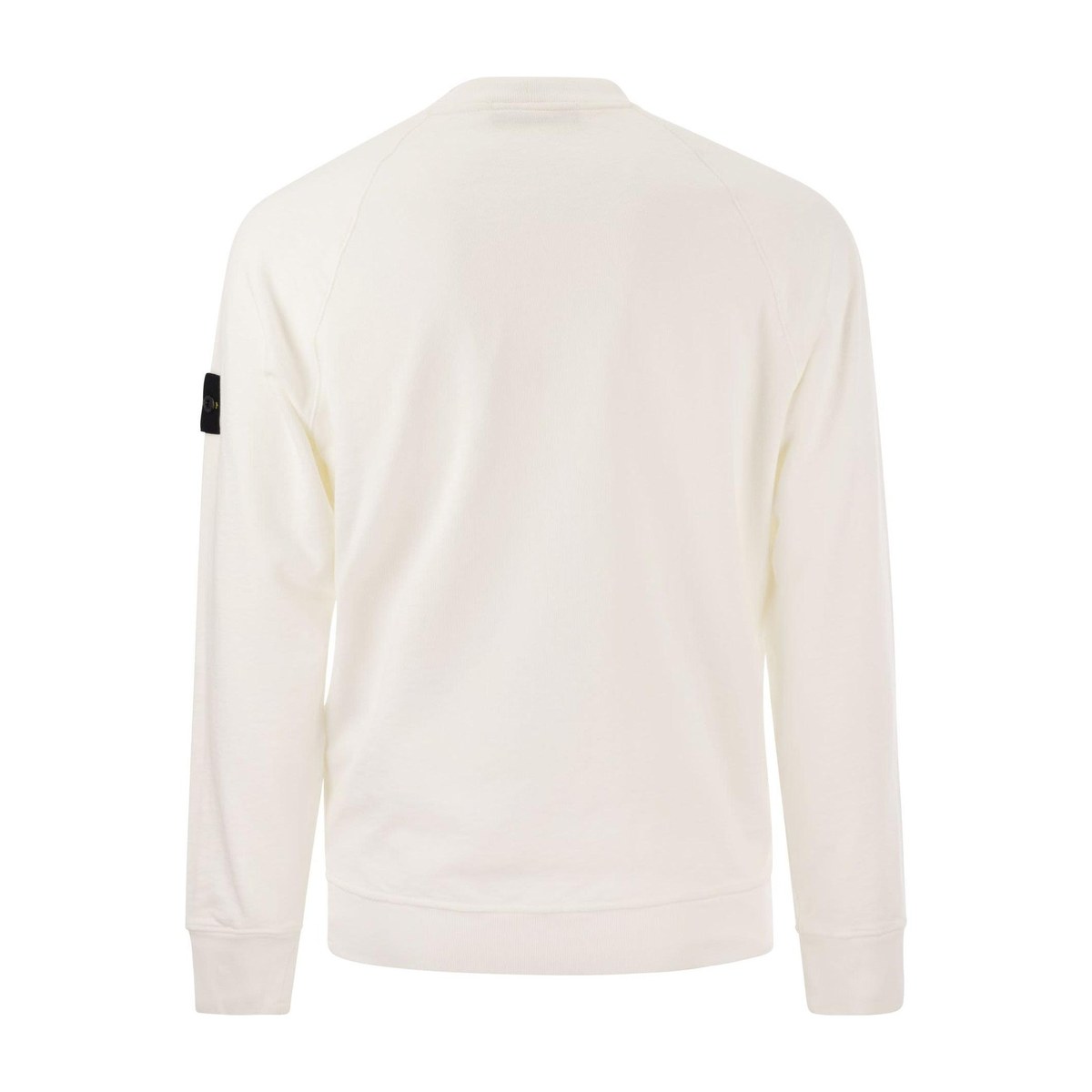 Stone Island SS24 White Sweatshirt