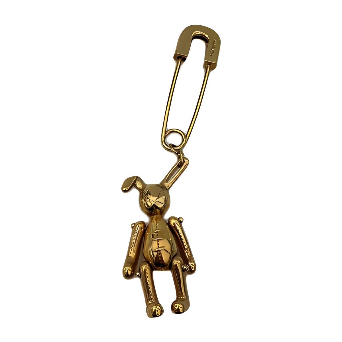 AMBUSH Bunny Earrings Gold