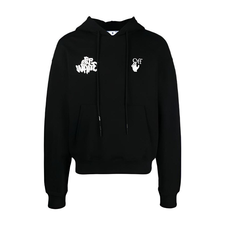 OFF-WHITE SS21 Red Tongue Out Hoodie