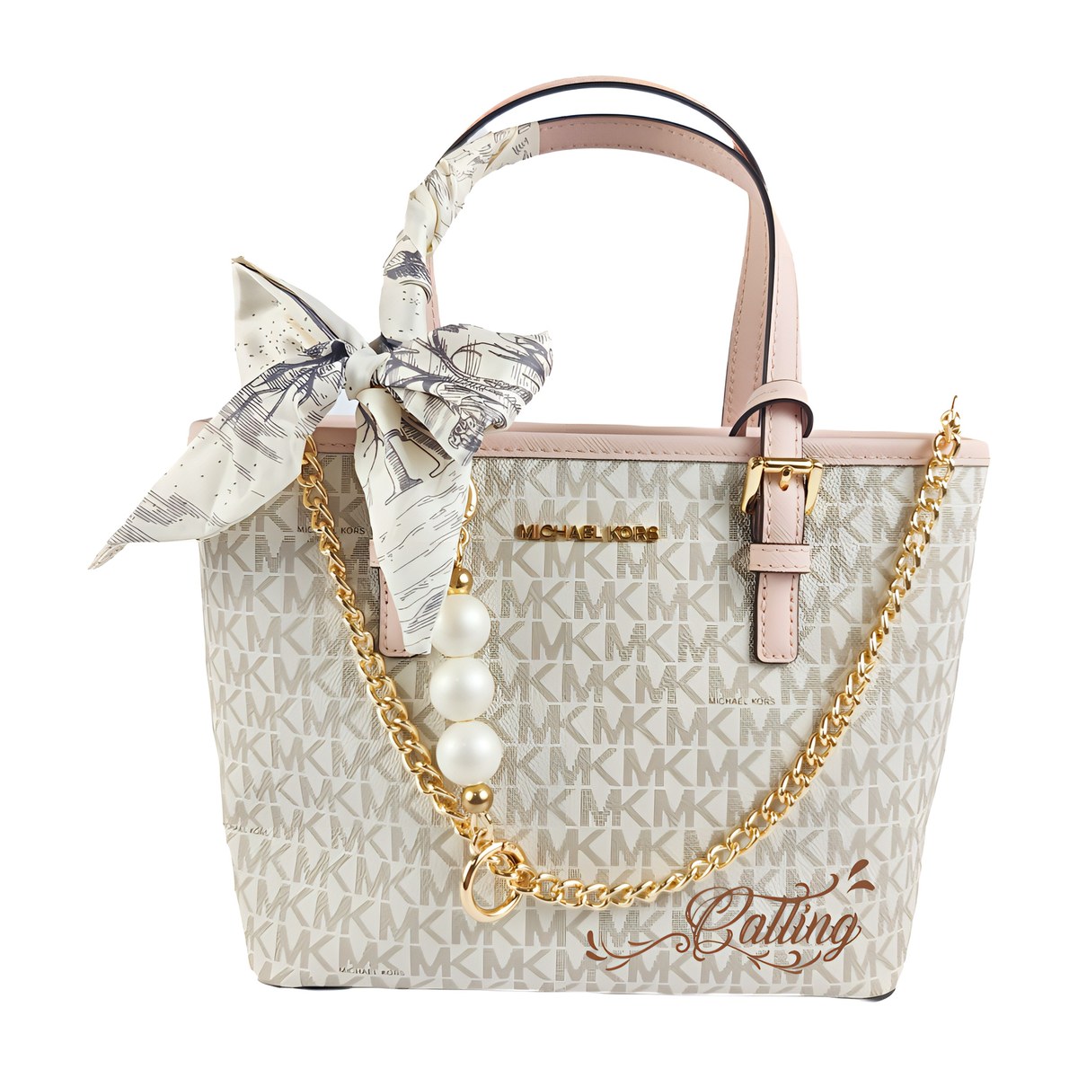 Michael Kors Jet Set Vanilla White