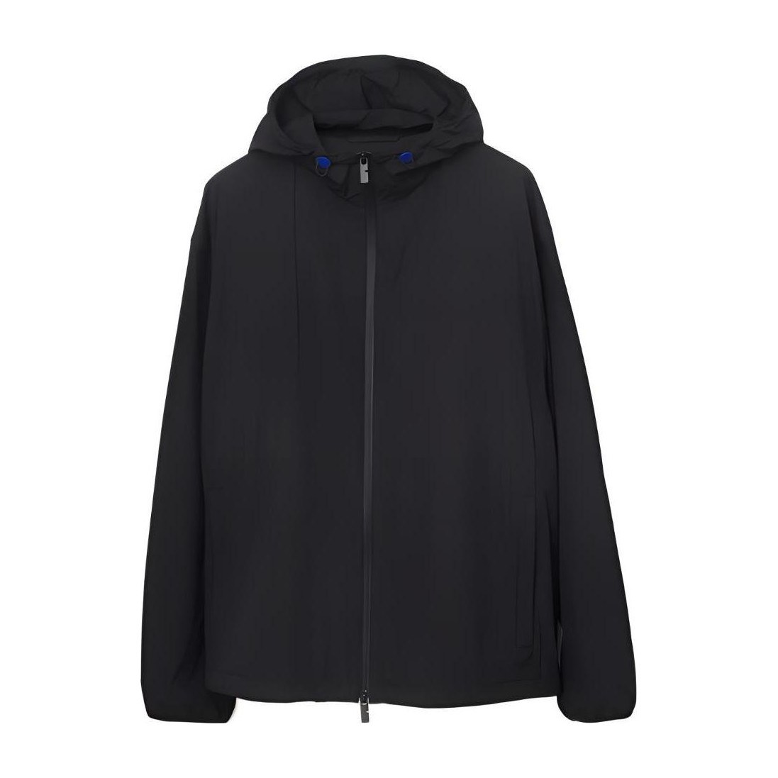 Burberry Hooded Zip Jacket Black