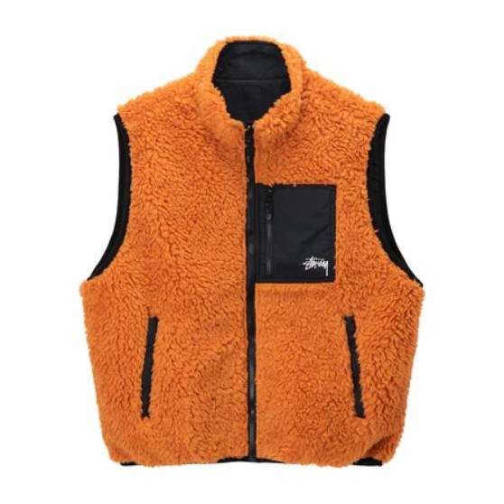 Stussy FW22 Sherpa Vest