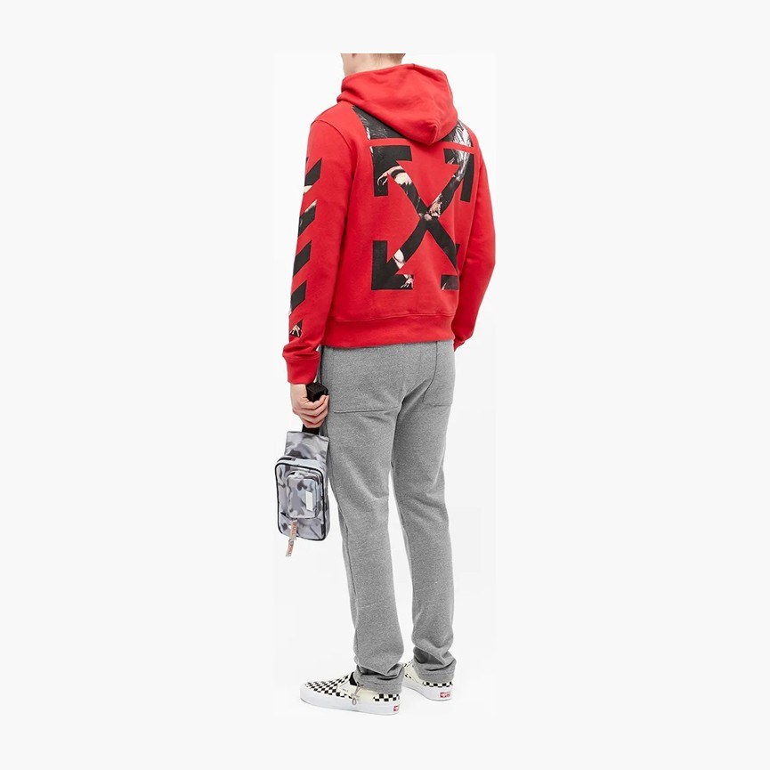 OFF-WHITE Hoodie Red