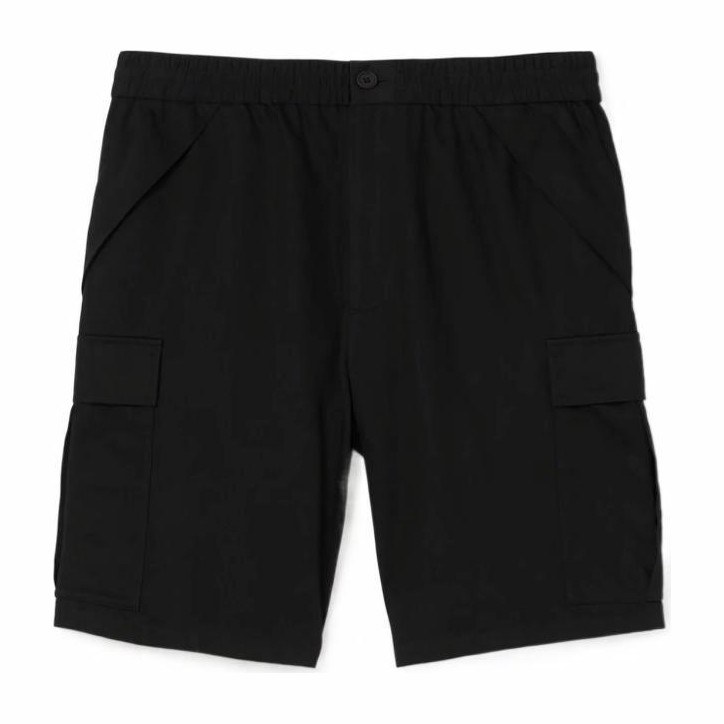 Burberry SS23 Logo Cotton Shorts Black