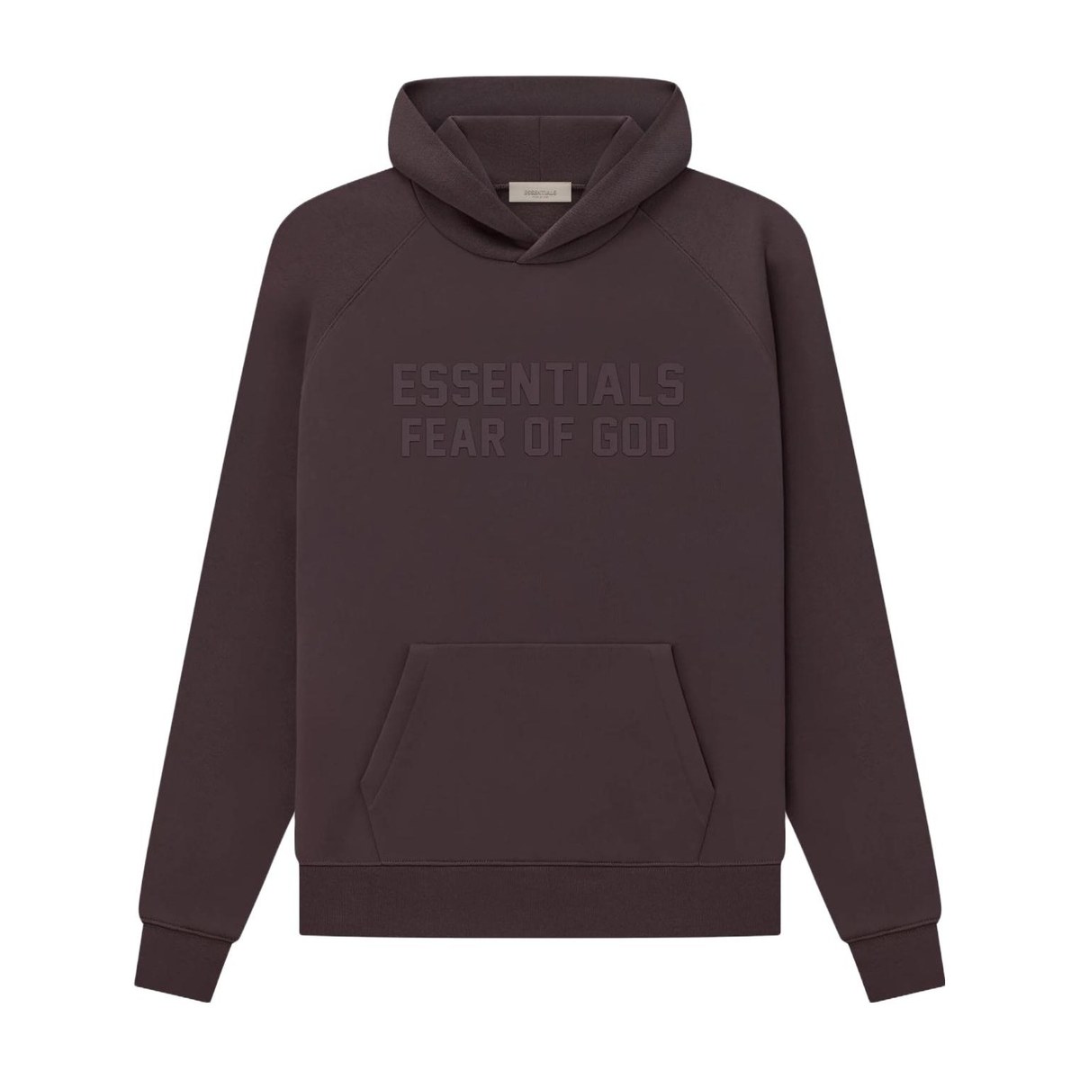 Fear of God Essentials Hoodie Plum
