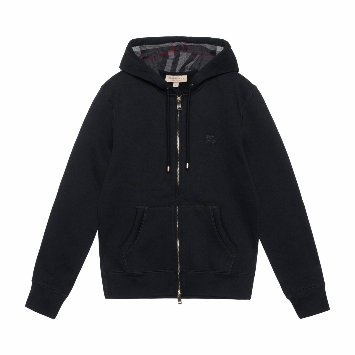 Burberry Logo Zip Hoodie
