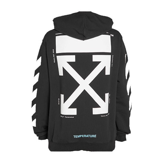 OFF-WHITE Mona Lisa Crewneck Sweatshirt Black