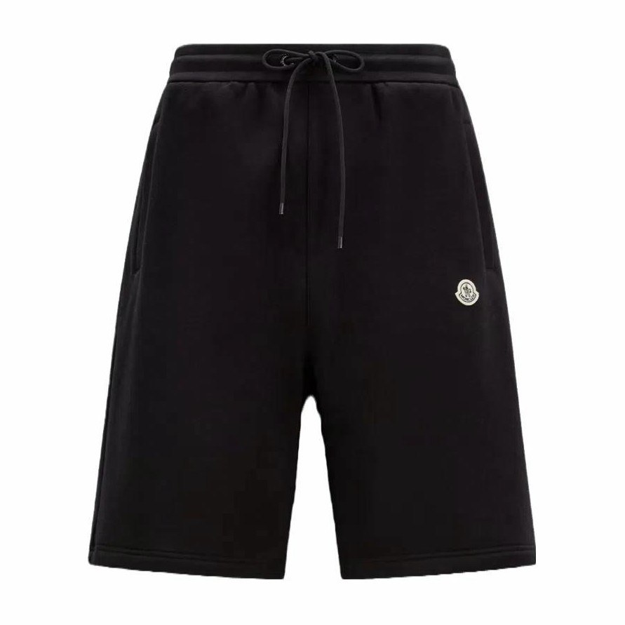 Moncler x FRGMT Logo Shorts Black