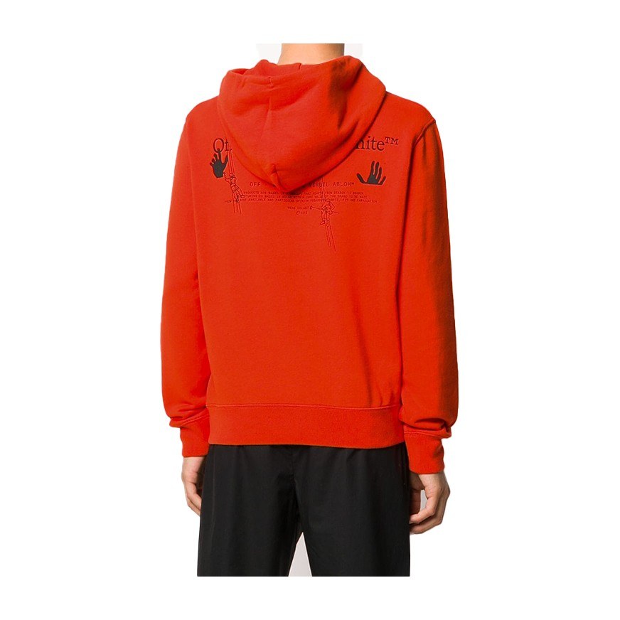 OFF-WHITE FW20 Hoodie Red