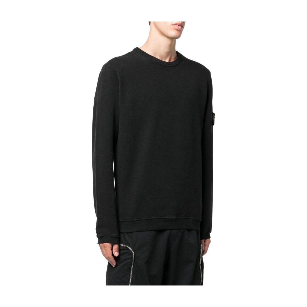 Stone Island Crewneck Sweatshirt Black