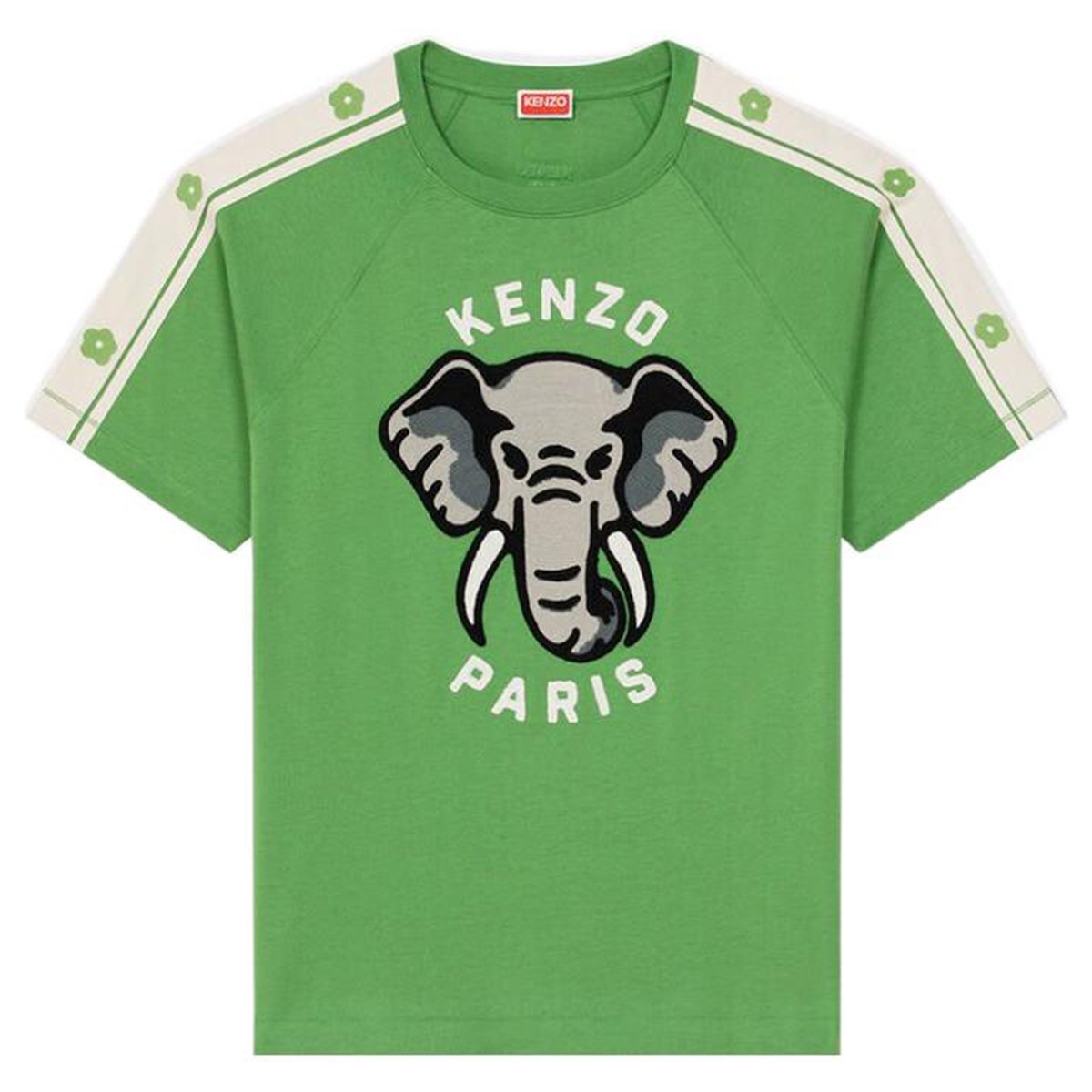KENZO SS23 Cartoon Print T-Shirt Green