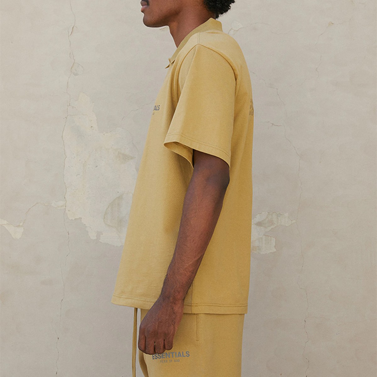 Fear of God Essentials FW21 Polo Amber