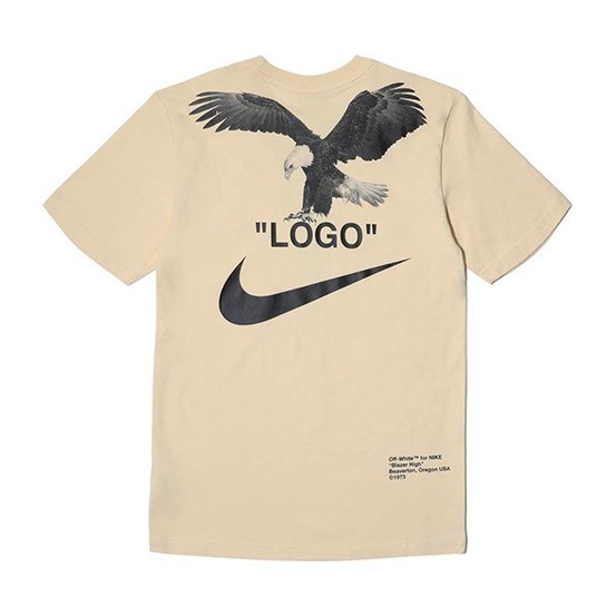 OFF-WHITE Large Logo T-Shirt Vanilla