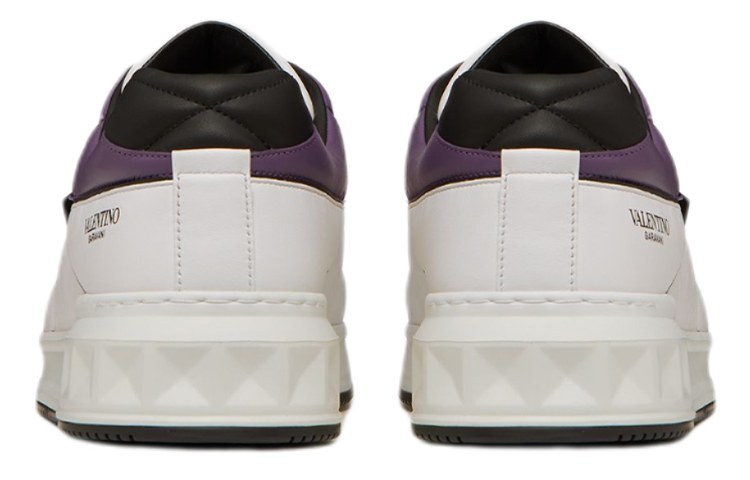 Valentino One Stud White Purple
