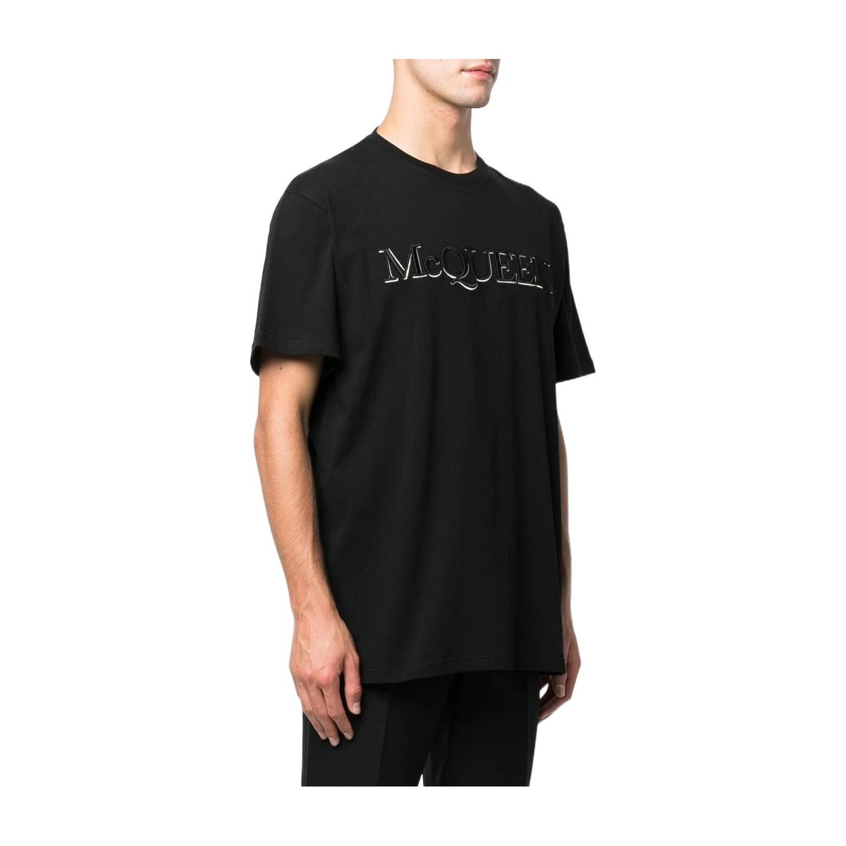 Alexander McQueen FW22 Logo T-Shirt Black