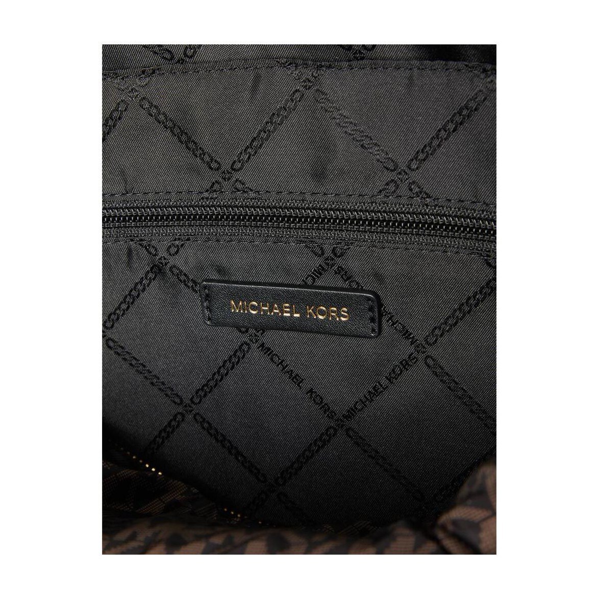 Michael Kors MK Logo Backpack Brown