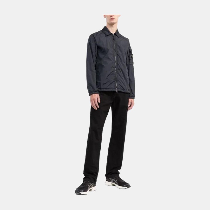 Stone Island FW22 Nylon Shirt Jacket Navy Blue