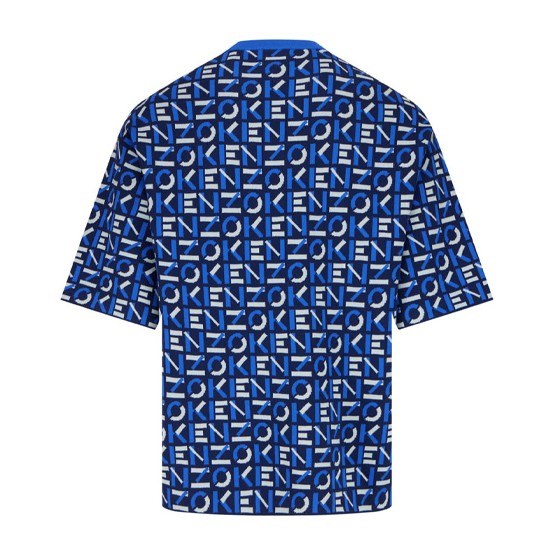 KENZO SS21 Sport Monogram Blue