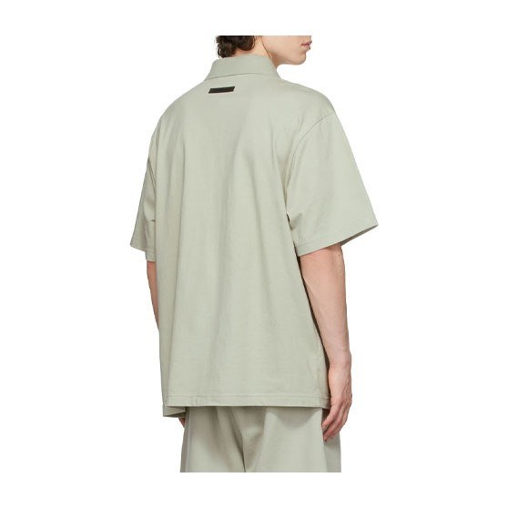 Fear of God Essentials Jersey Polo Green/Concrete