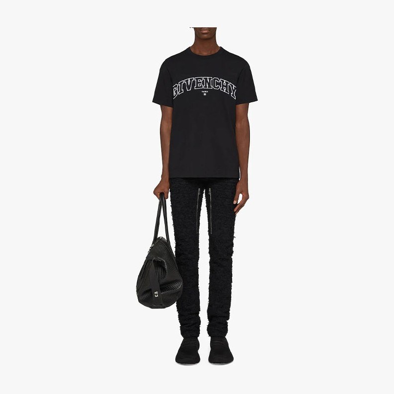 Givenchy SS22 Logo Embroidered T-Shirt