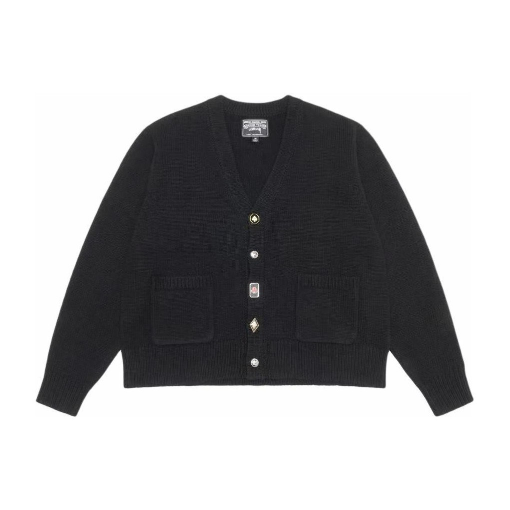 Stussy x Denim Tears SS25 Sweater Black