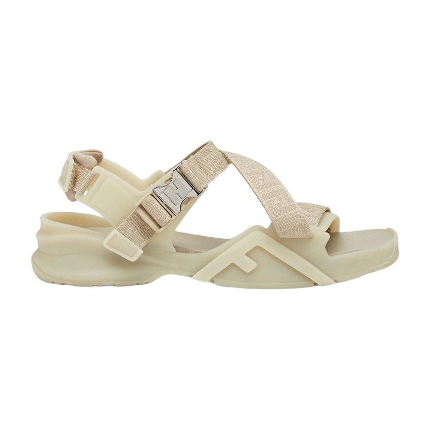 Fendi Flow Beige Sandals