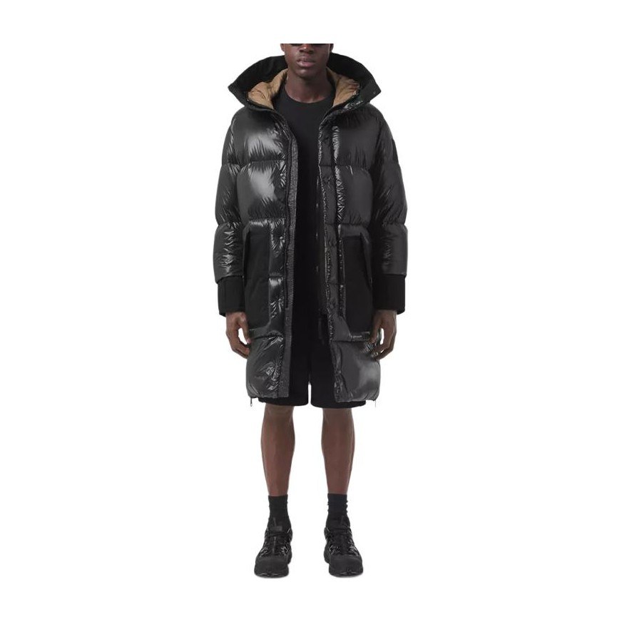 Burberry Hooded Down Jacket Black