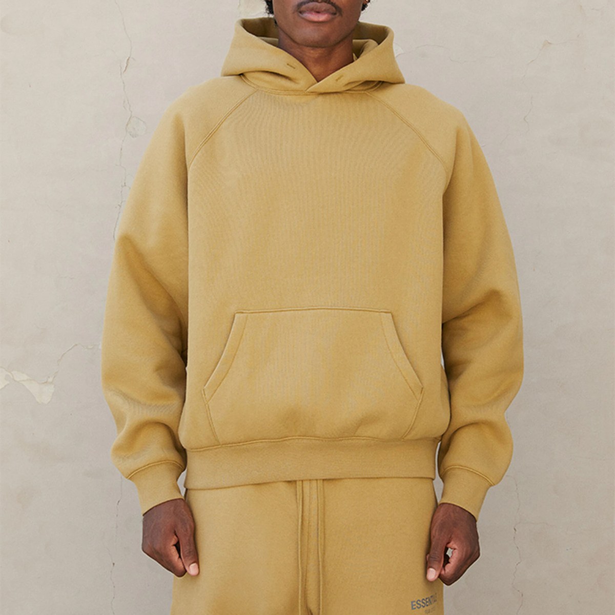 Fear of God Essentials FW21 Pullover Hoodie Amber
