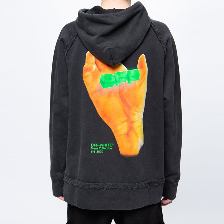OFF-WHITE SS20 Hand Logo Hoodie