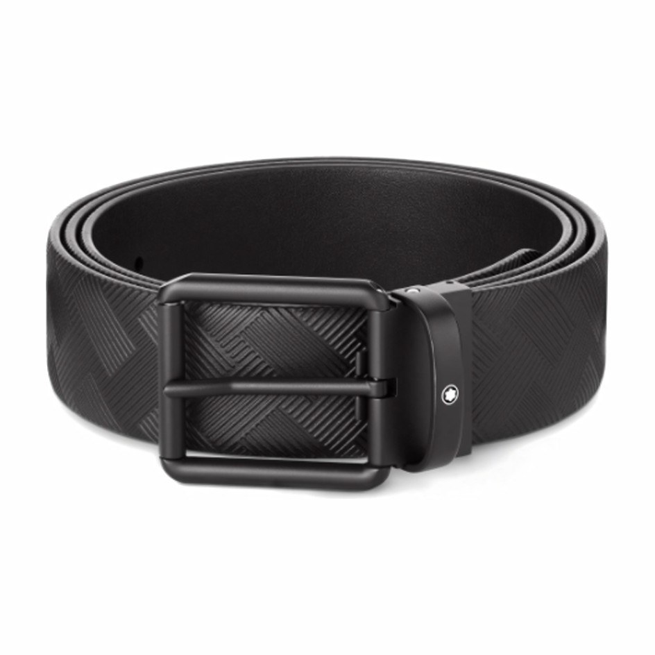Montblanc Classic Belt Black 3.5CM