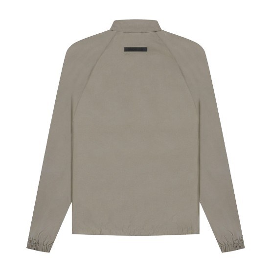 Fear of God Essentials SS21 Half Zip Track Jacket Taupe