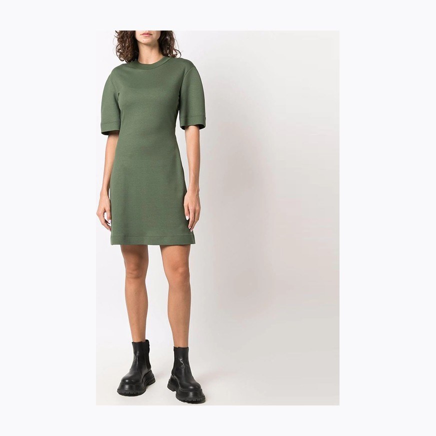 Alexander McQueen FW21 Green Dress