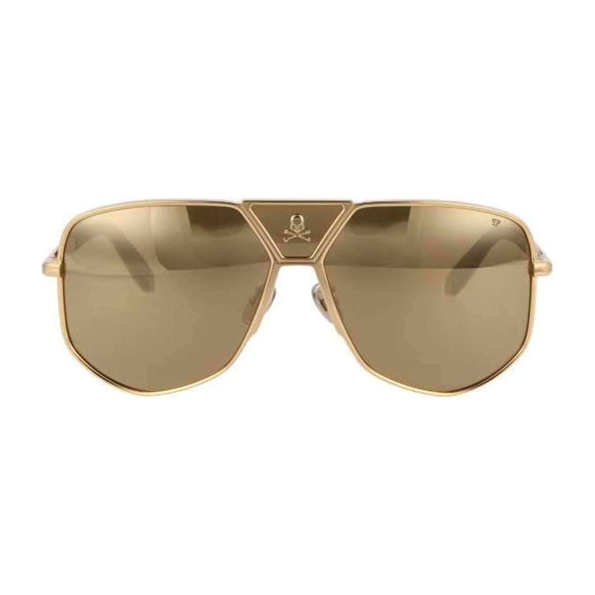 Philipp Plein Aviator Metal Sunglasses Gold