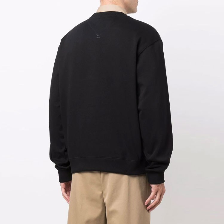 KENZO Tiger Embroidered Crewneck Sweatshirt Black