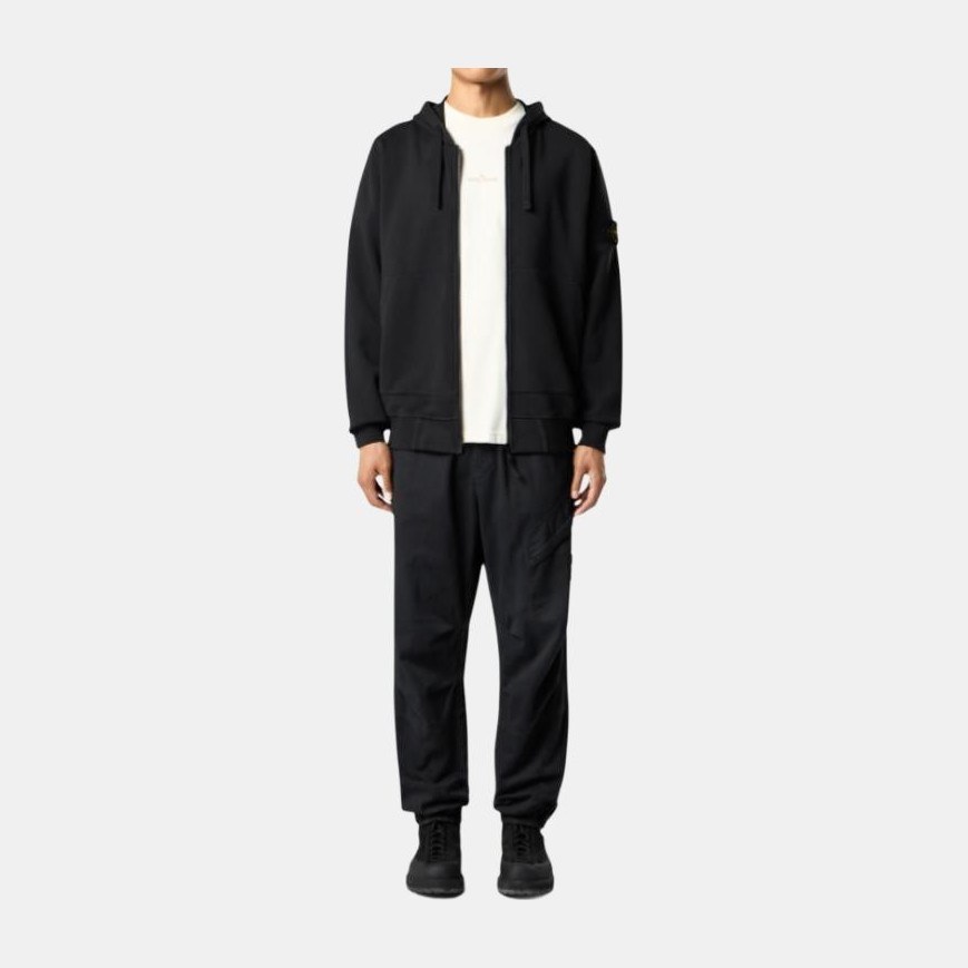 Stone Island Zip Badge Hoodie Jacket