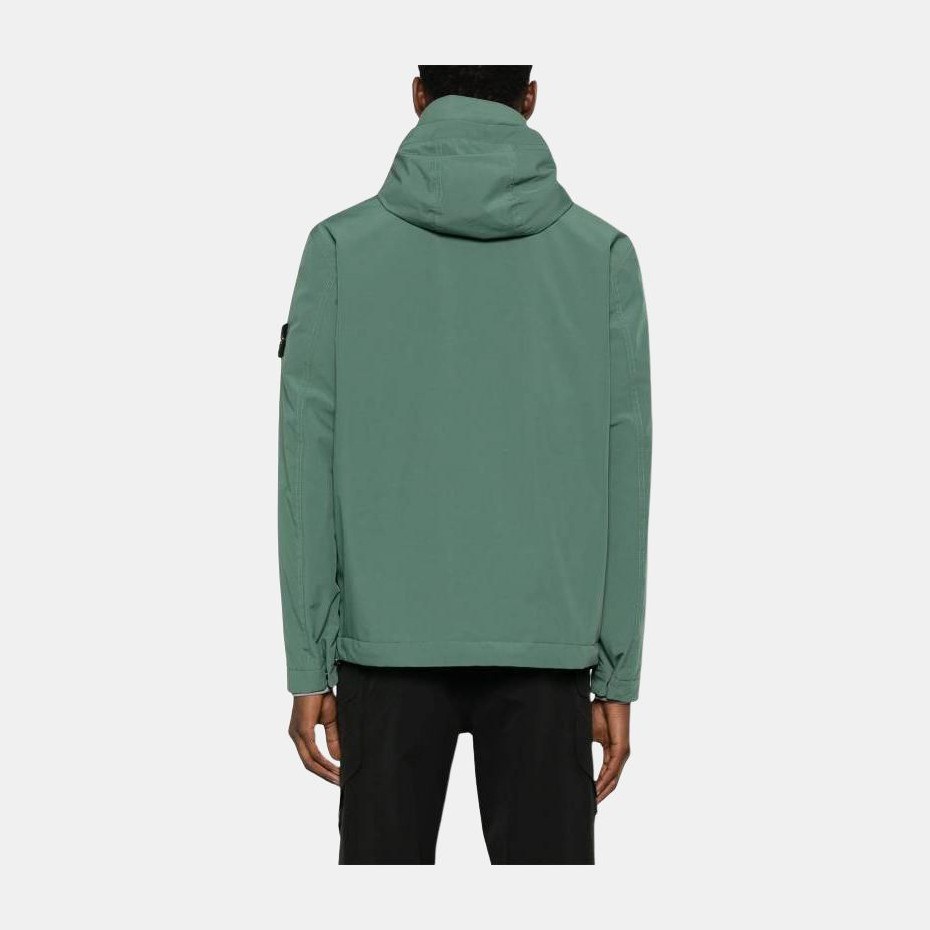 Stone Island Hooded Zip Jacket Green
