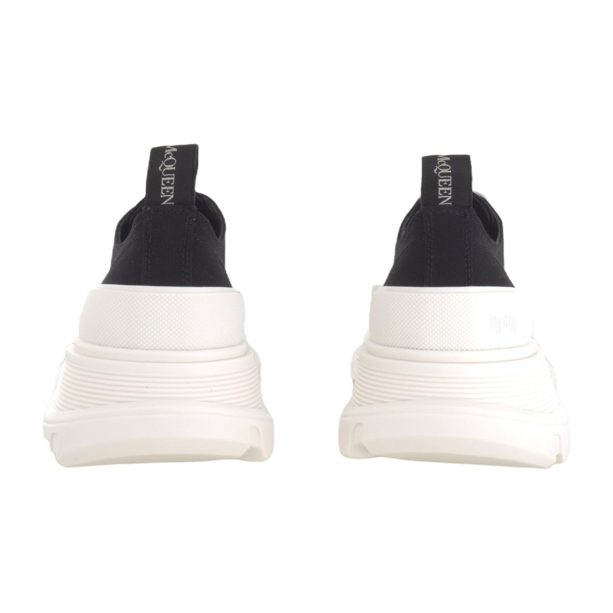 Alexander McQueen Ankle Boots White Black