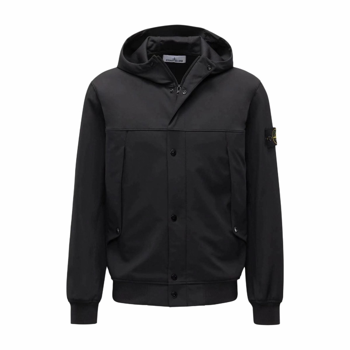 Stone Island Soft Shell Jacket Black