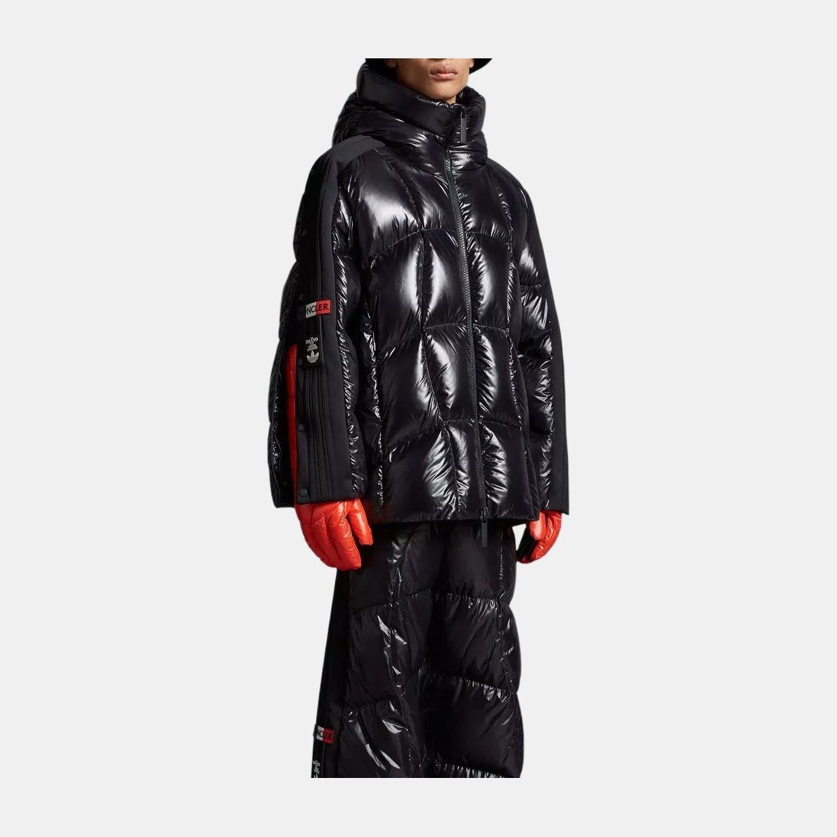Moncler x adidas Originals FW23 Black Jacket