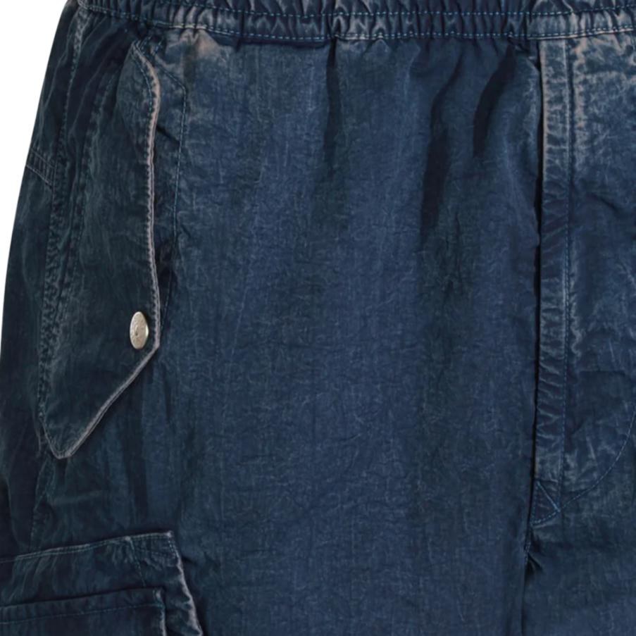Stone Island FW25 Mid Waist Elastic Pocket Straight Jeans