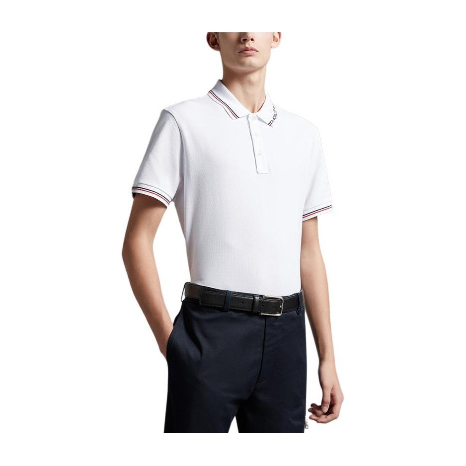 Moncler Polo Shirt White
