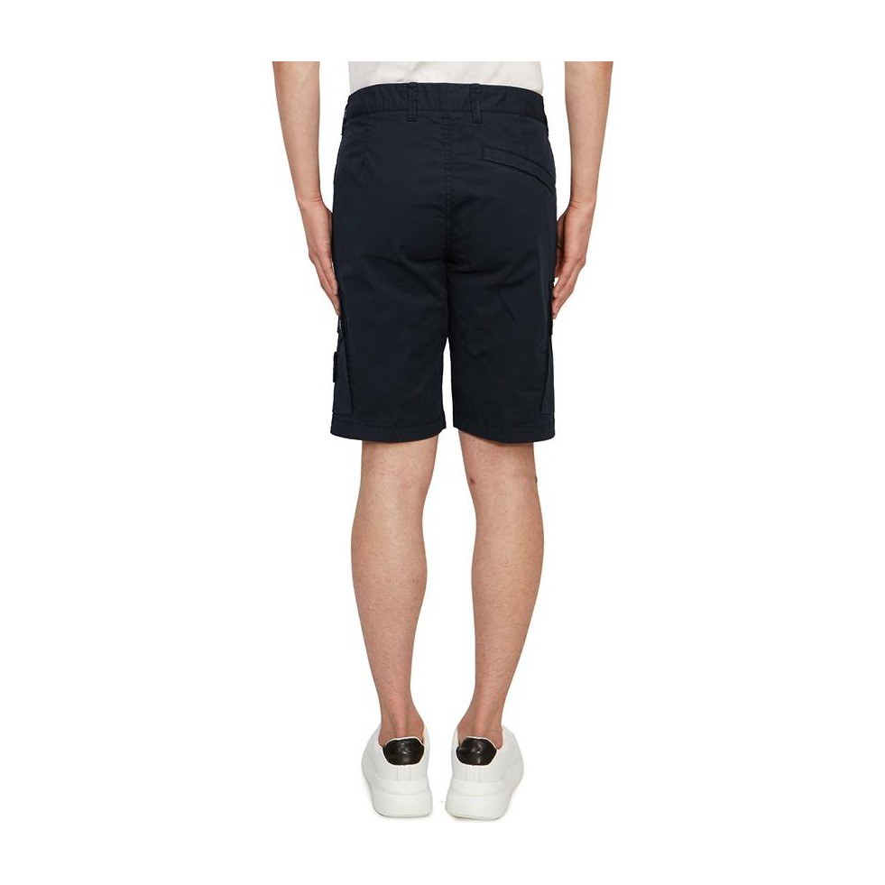 Stone Island Logo Print Shorts