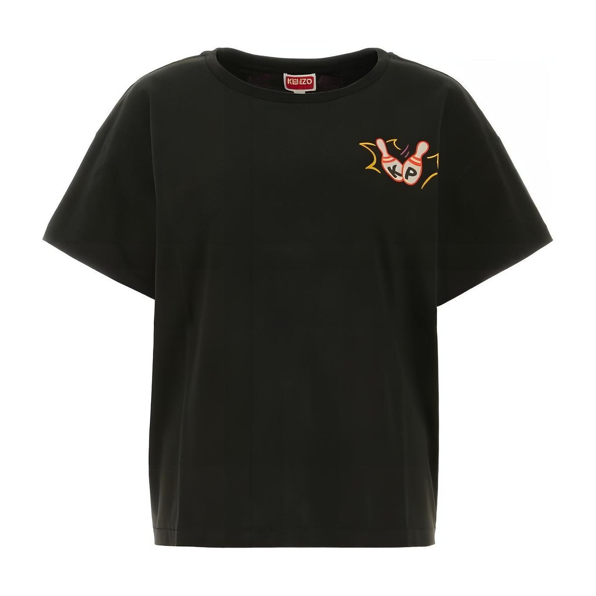 KENZO Logo Print T-Shirt Black